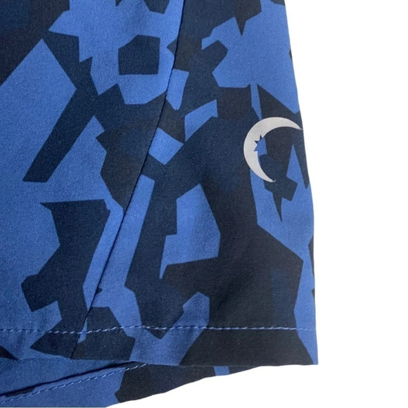 ZYIA Active Men’s Blue Camo Shorts Size Small - Picture 7 of 16
